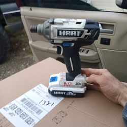 Hart 20v Impact Drill With 1.5ah Battery