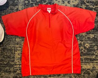 Rawlings Short Sleeve Baseball Batting Jacket / Windbreaker - Size L