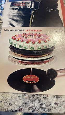 1960’s rock vinyl LP collection