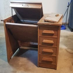 Antique Typewriter Desk