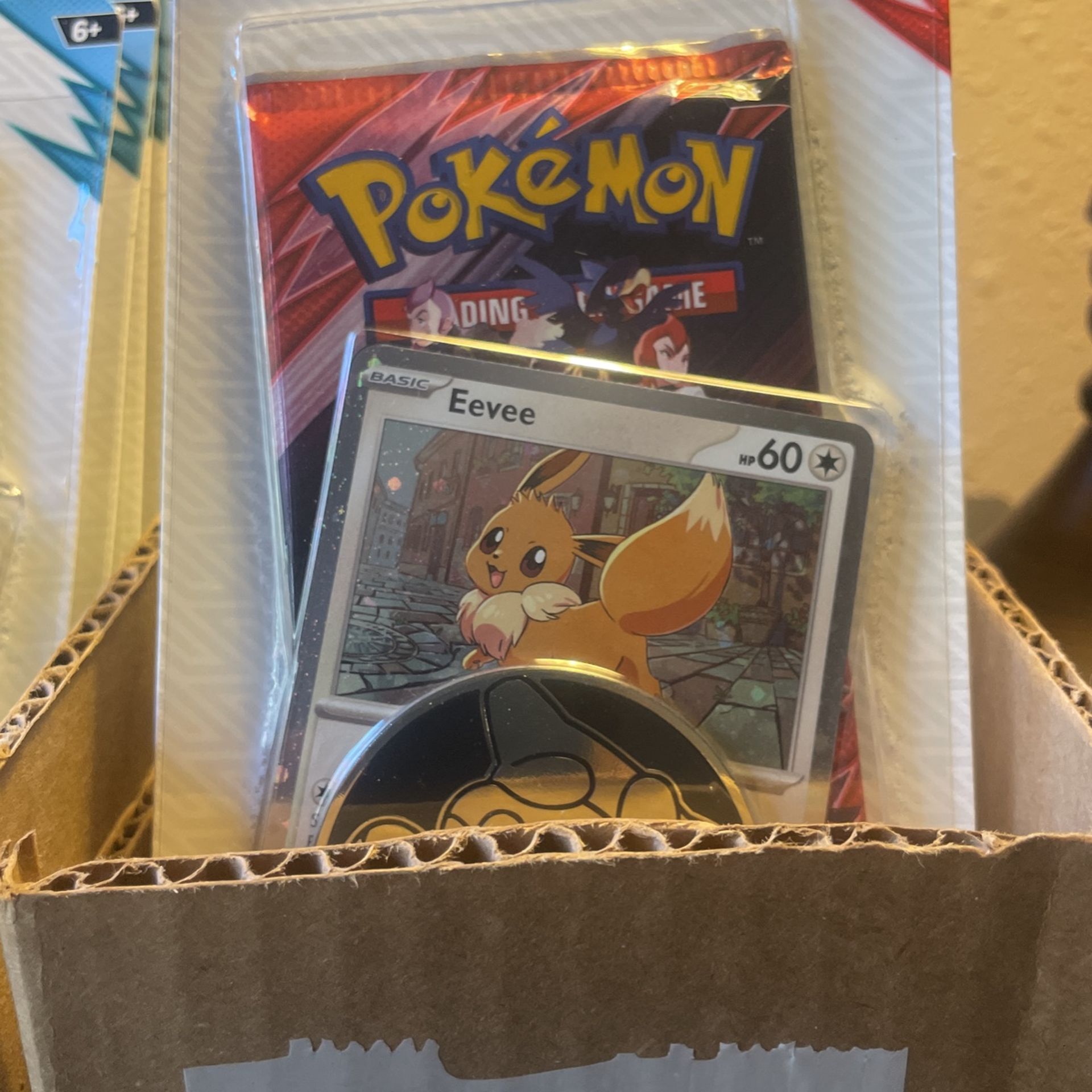 Pokémon Tcg Destined Rivals Checklane w/ Promo And Coin $12