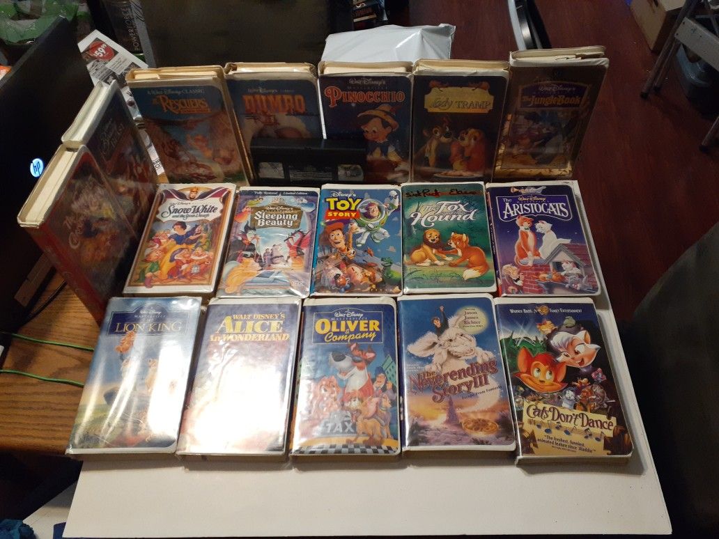 Disney Movies 16 Total + 2 Others