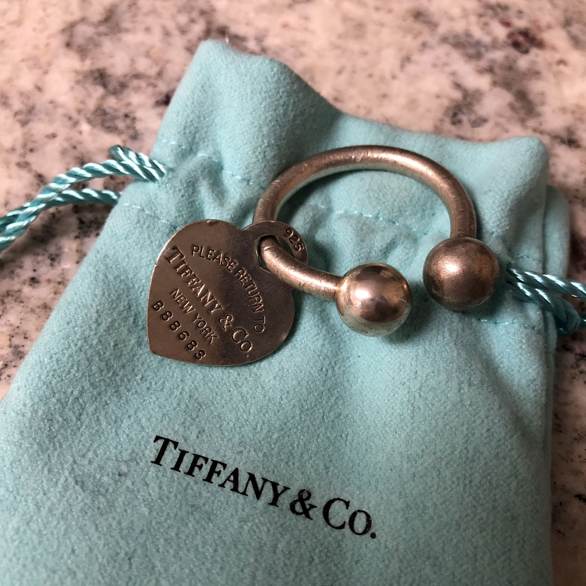 Tiffany & Co Keychain *AUTHENTIC*