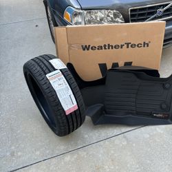 Tires & New Car Mats (Miata)