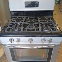 🍂STOVE FRIGIDAIRE 5 BURNERS 🍂✔️STAINLESS STEEL ✔️🆓️FREE DELIVERY🆓️