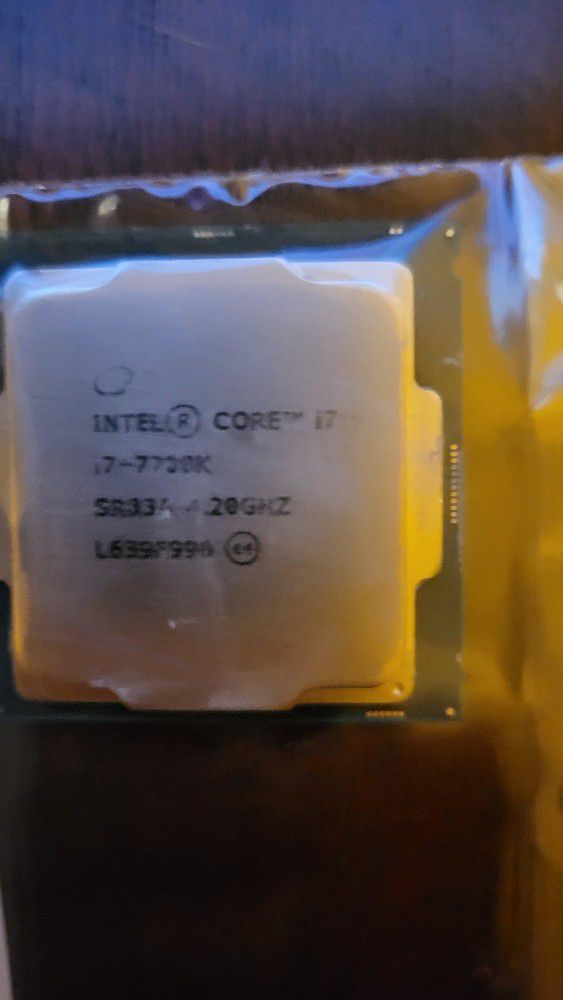 Intel i7-7700K CPU 