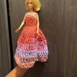 Crochet Doll Dress