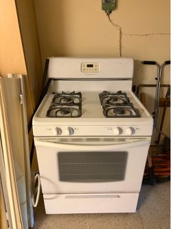 Frigidaire White Gas Range Stove