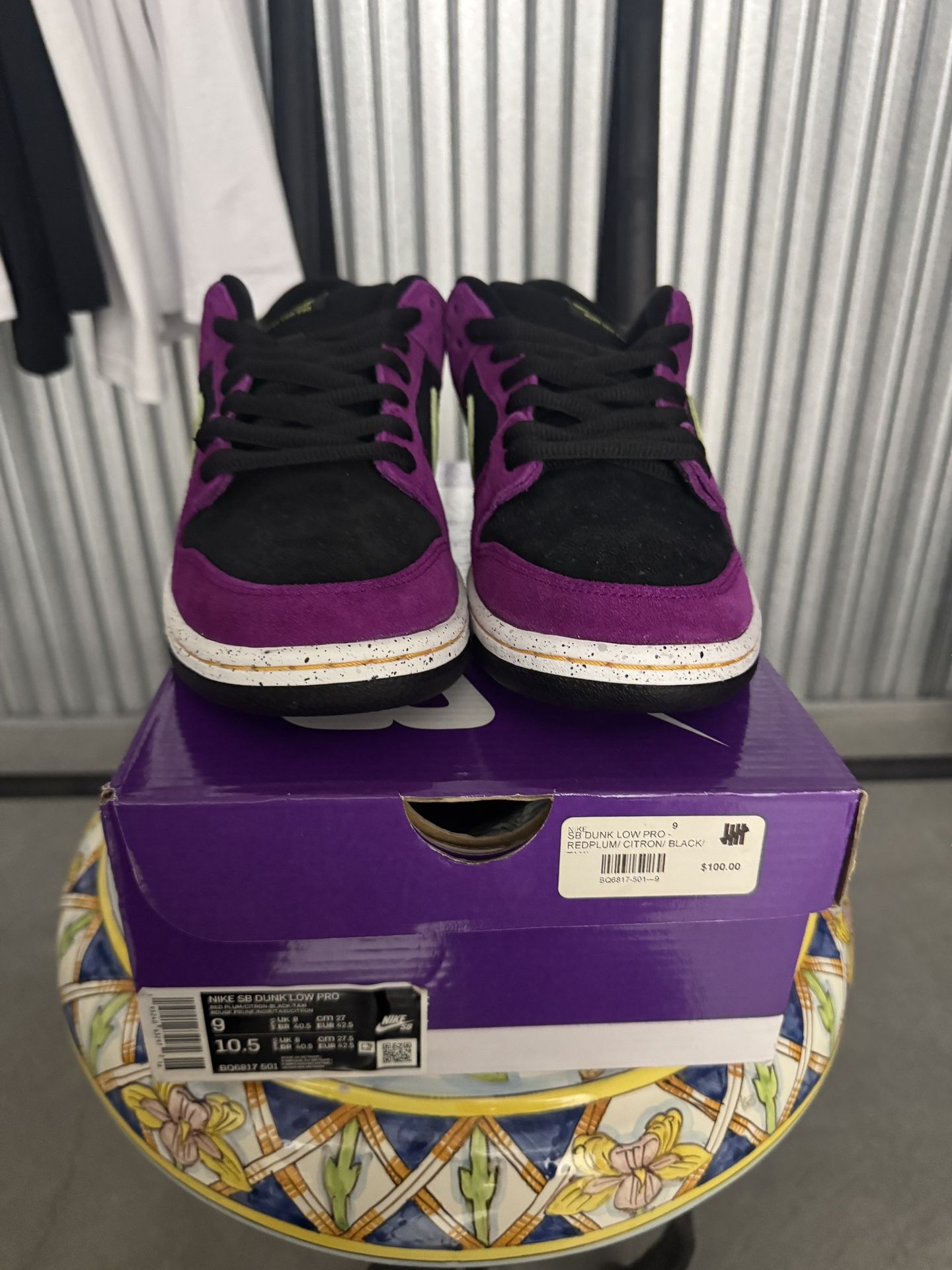 Nike Sb Dunk Low Acg Terra Red Plum