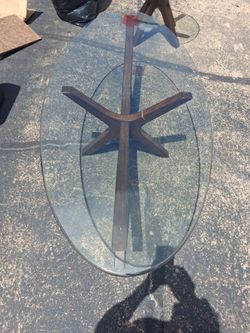 Living Room Glass Table Set 3pcs.