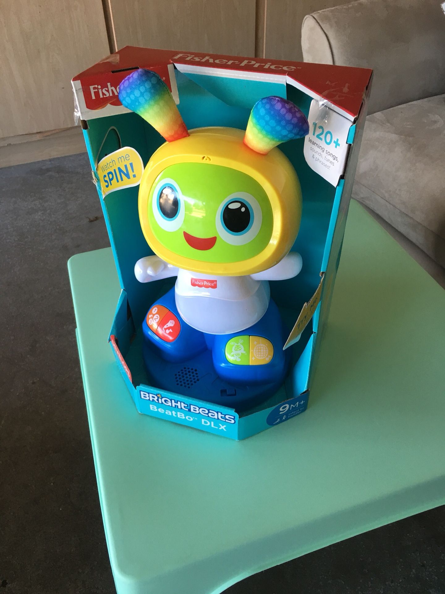 Brand new never used fisher price Beatbo DLX