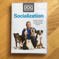 Essentials of Dog Behavior Socialization by Cesar Millan DVD with case