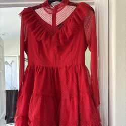 Red Holiday Dress