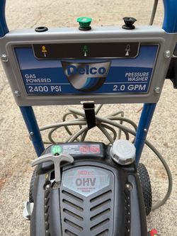 Delco 2400 PSI Gas Pressure Washer 2.0 GPM - DCV2420 - Works Great
