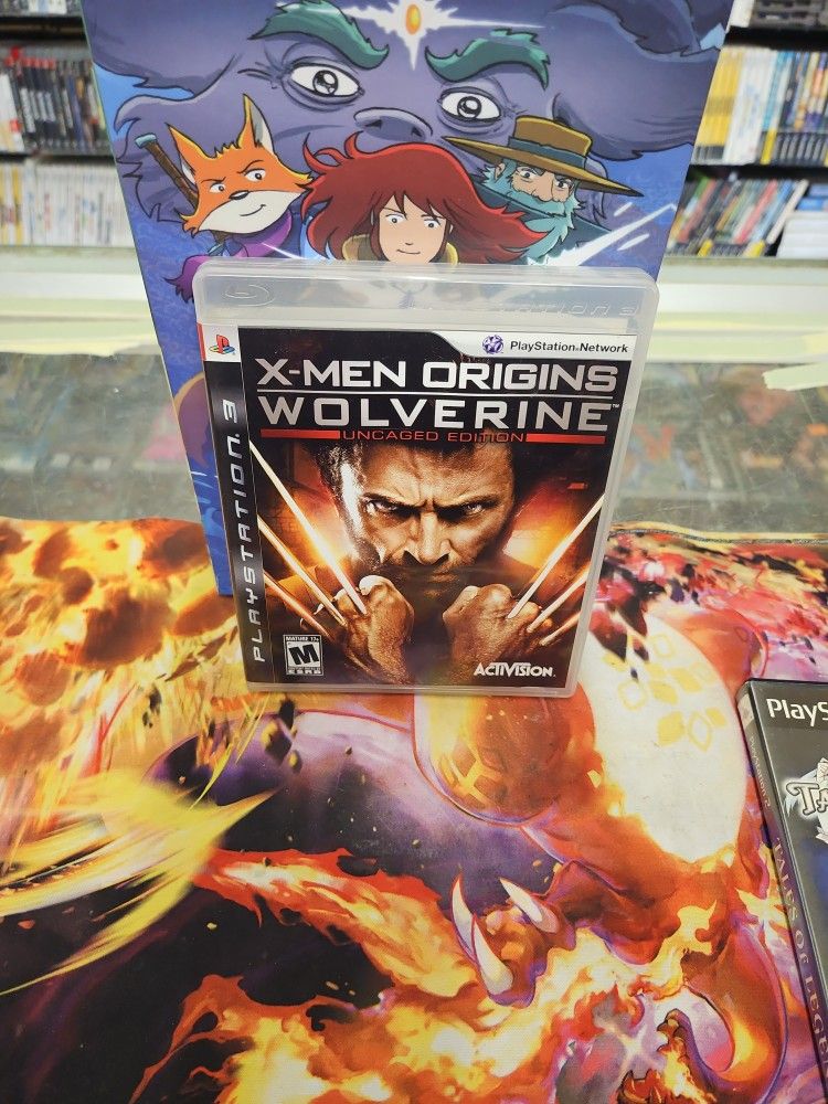 X-Men Origins Wolverine Uncaged Edition PlayStation 3 PS3 Complete W Manual Test