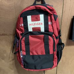 Red Tommy Hilfiger Backpack