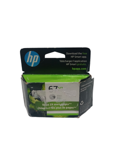 HP 67XL Black High-Yield Ink Cartridge – Expires 05/2027