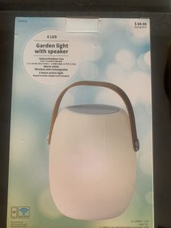 Garden Light With Speaker