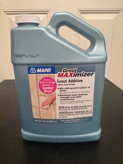 Mapei Grout Maximizer Grout Additive Stain Defense 64oz New, Sealed