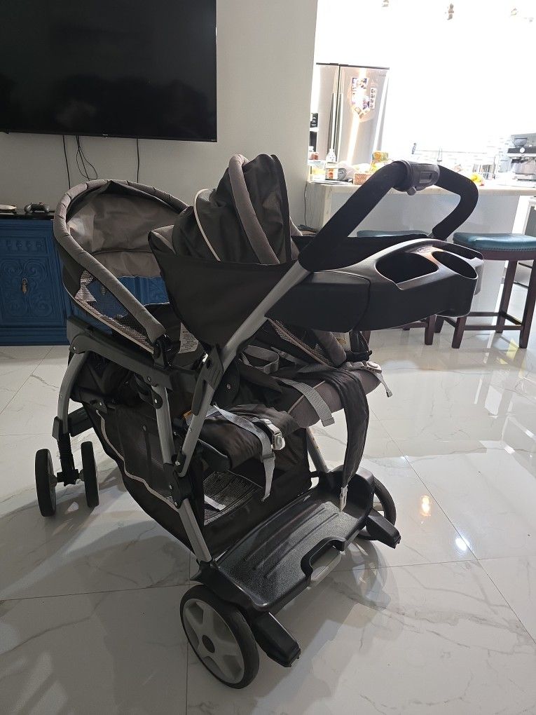 Coche Doble De Niños