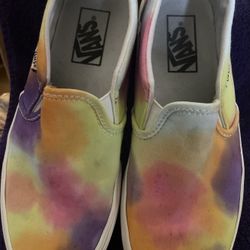 Vans Off The Wall Tie-Dye Shoes Women’s 7.5