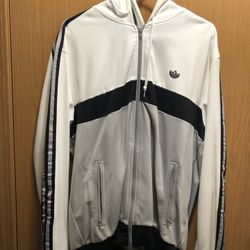 Used Adidas track Jacket/zip Up Hoodie