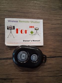 Wireless remote shutter