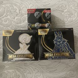Mega Evolutions Booster Box And Etb 