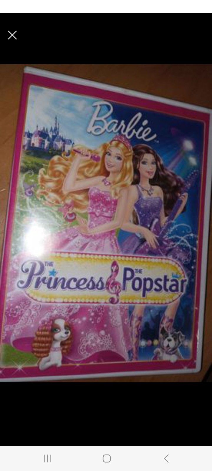 Barbie The Princess&The Popstar DVD