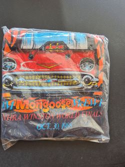 Vintage 1988 Mongoose McEwen NHRA Winston World Finals T-Shirt