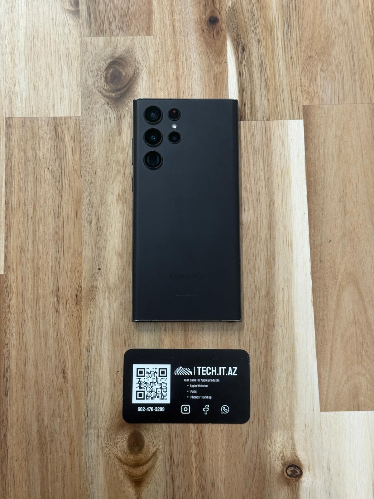 📱 Galaxy S22 Ultra | 128GB | Phantom Black | Unlocked (Any Carrier)