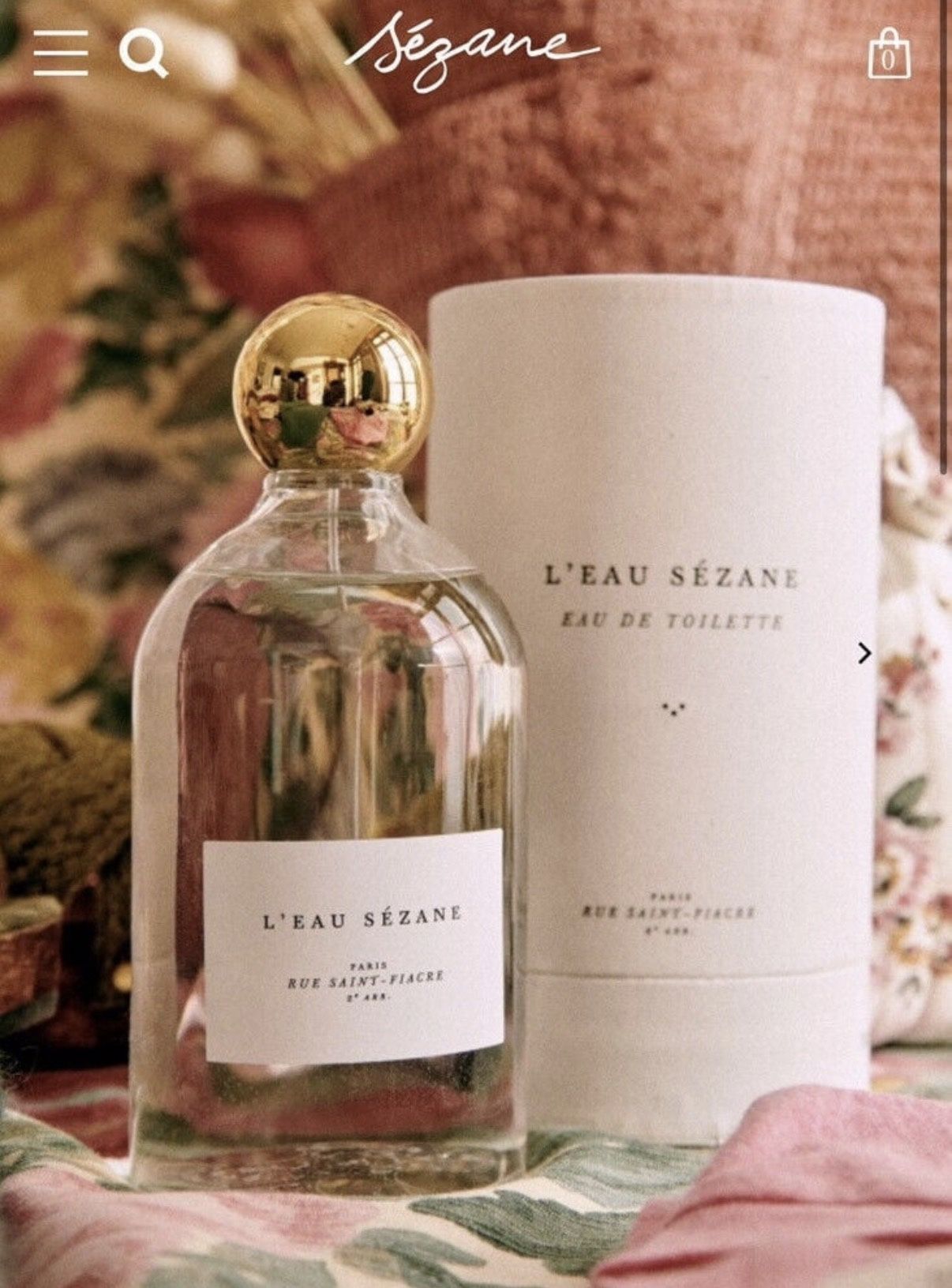 New Sezane L’eau Perfume