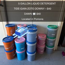 5 Gallon Laundry Detergent 