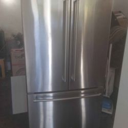 Kitchen Aid French Doors Fridge Stainless Steel Fridge 