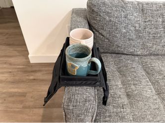 Couch cup holder or Armrest tray