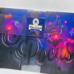 Disney Hocus Pocus Placemats Owls Sanderson Sisters Witches Foam Back 6