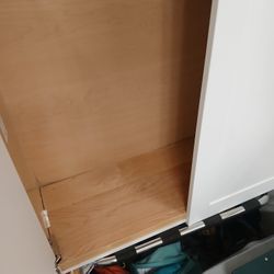 CABINET    AND  PEDISTOOL WITH FAUCET