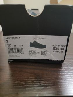 Black Converse Chuck Taylor