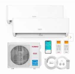 18,000 BTU Dual Zones 24 SEER2 Invert er Mini Split