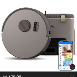 Bio Auto-empty Robotic Vacuum Cleaner And Mop 