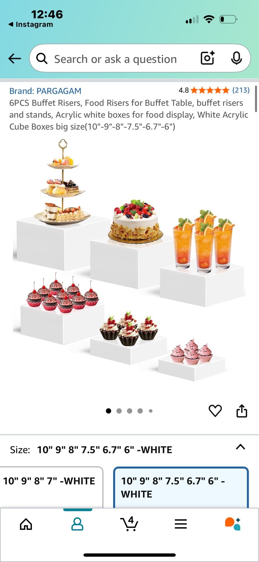 Dessert Tablet Stands