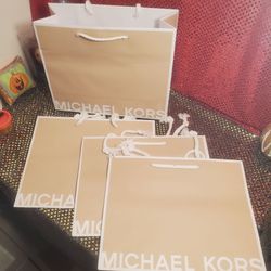 Small Michael Kors Gift Bag 10" x  8" x 4". New