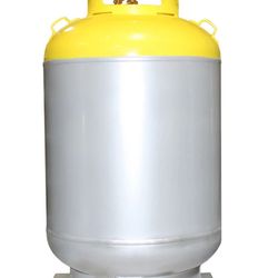 Flame King 1000LB Refrigerant Recovery Cylinder Tank with Forklift Footer 260 PSI
