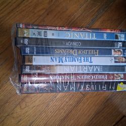 DVD MOVIES PACK OF 8