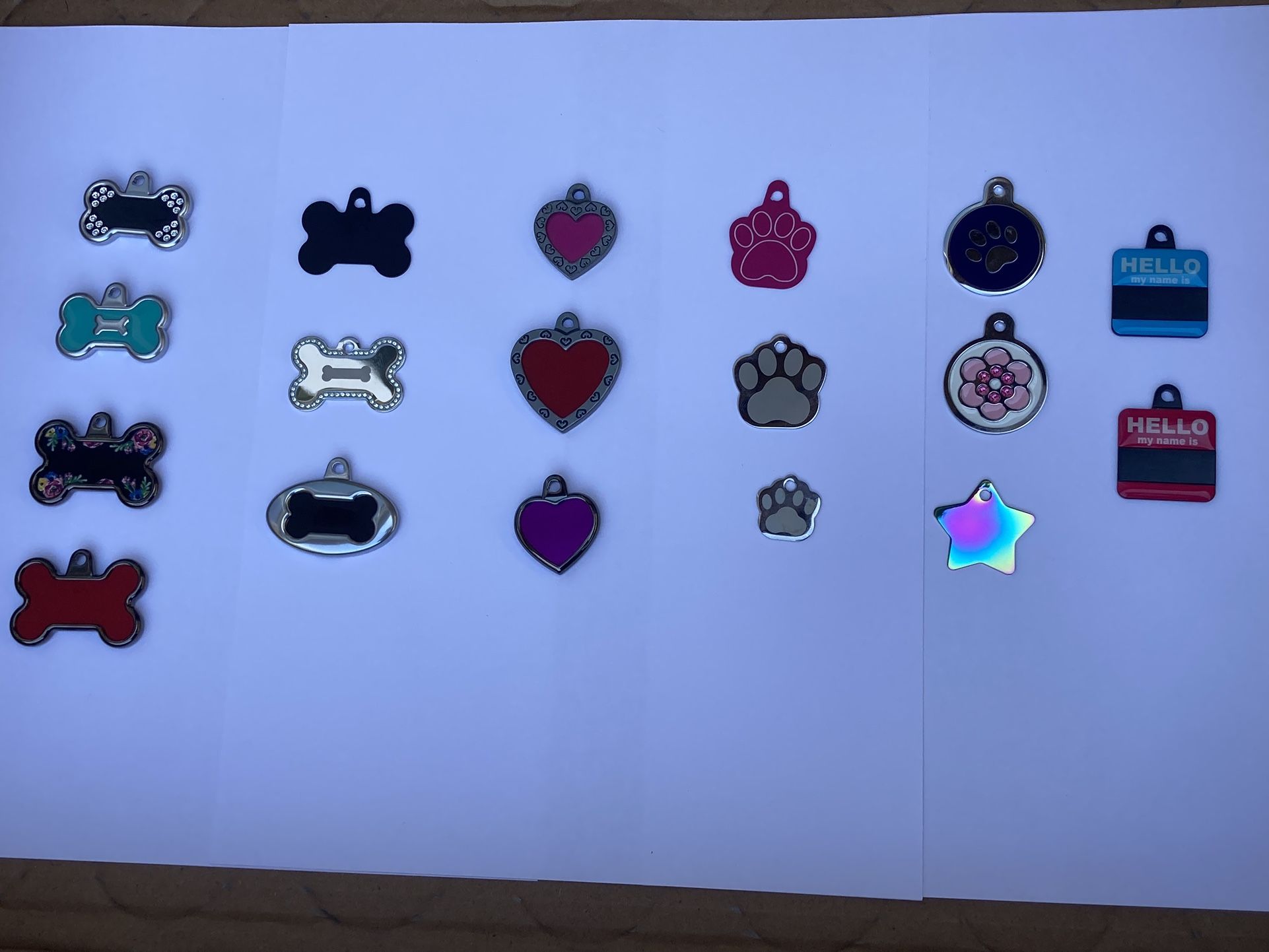 Custom made ID Tags- Dogs, Cats, Luggage Tags Etc.