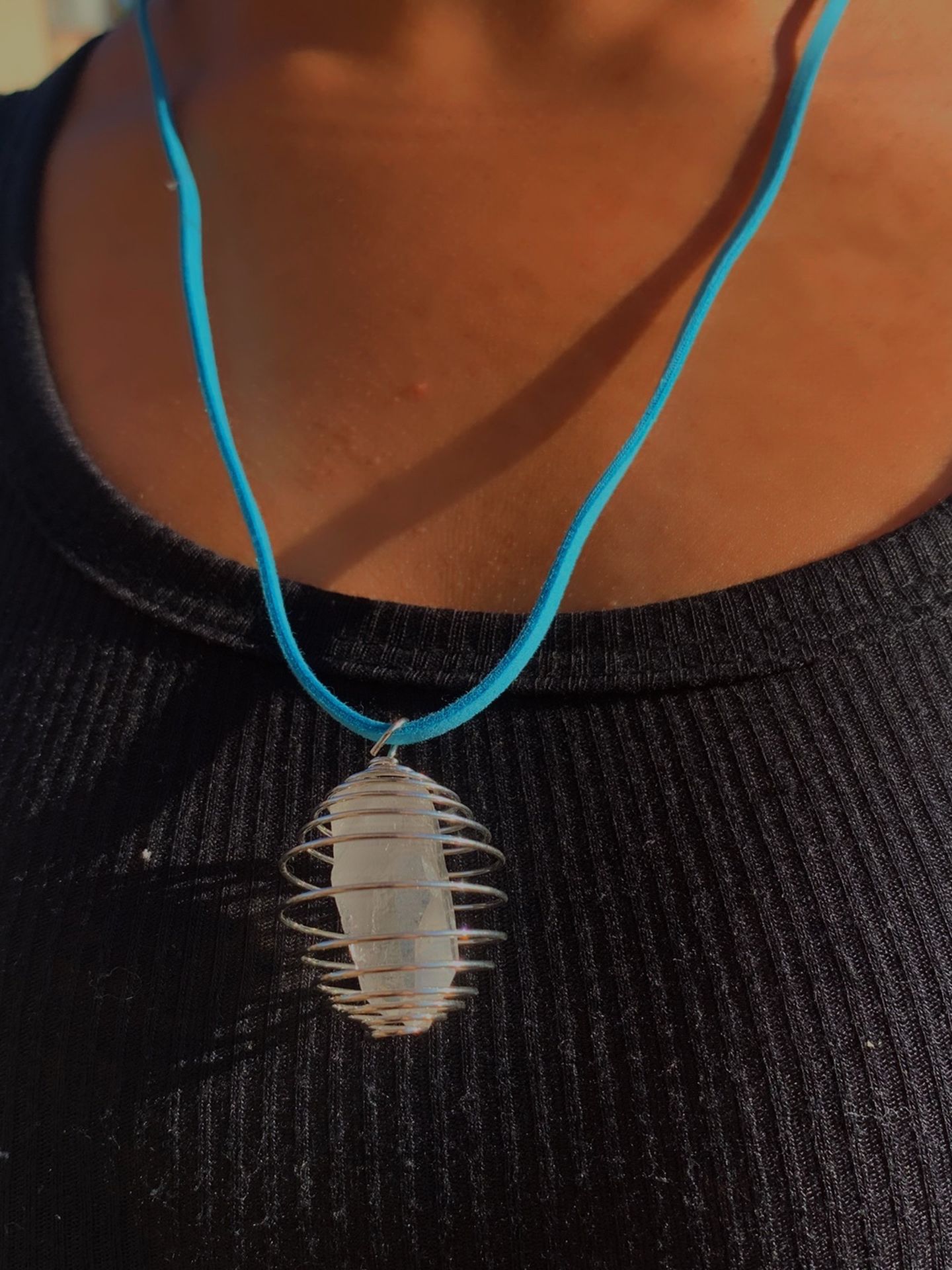 Brand New Clear Quartz Crystal Jewlery