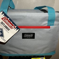 Coleman Outlander 28-cans Soft Cooler Tote, Blue Aqua Multi