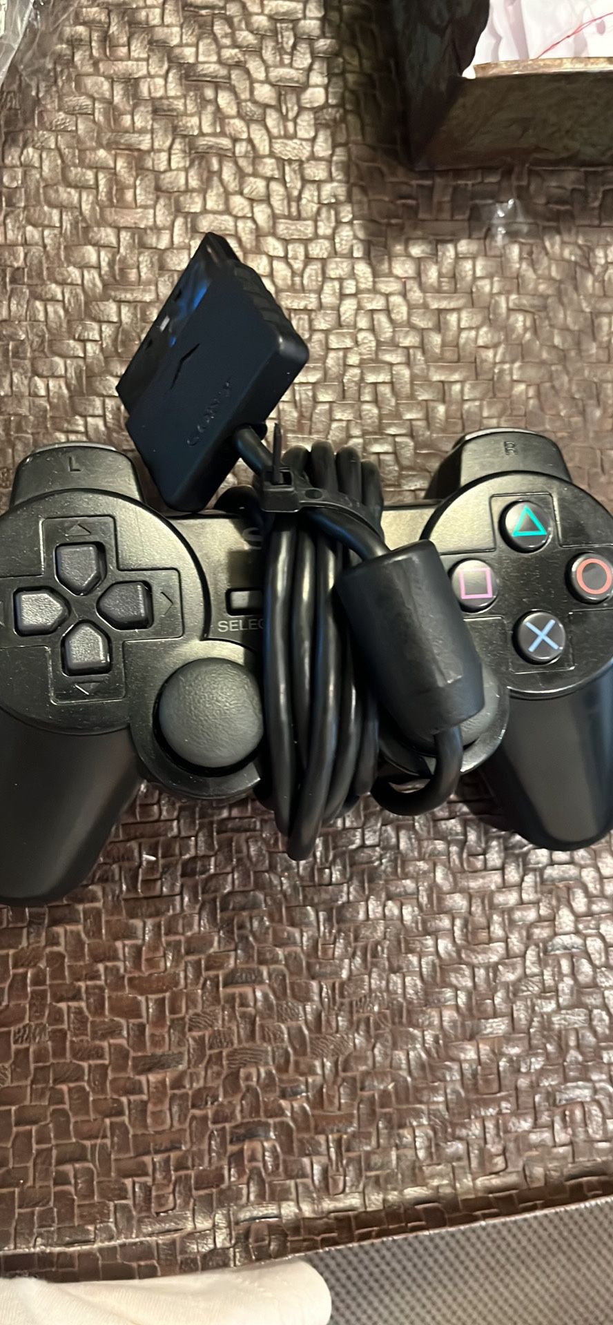 Sony Playstation Analog Controller SCPH-10010 PS2 Dualshock 2 Black