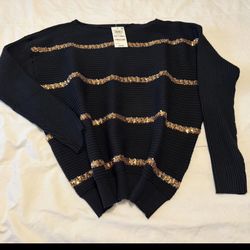 J&M Collection Holiday Sequin Sweater