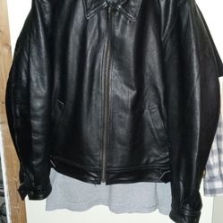 Men's Leather Jacket ($65)